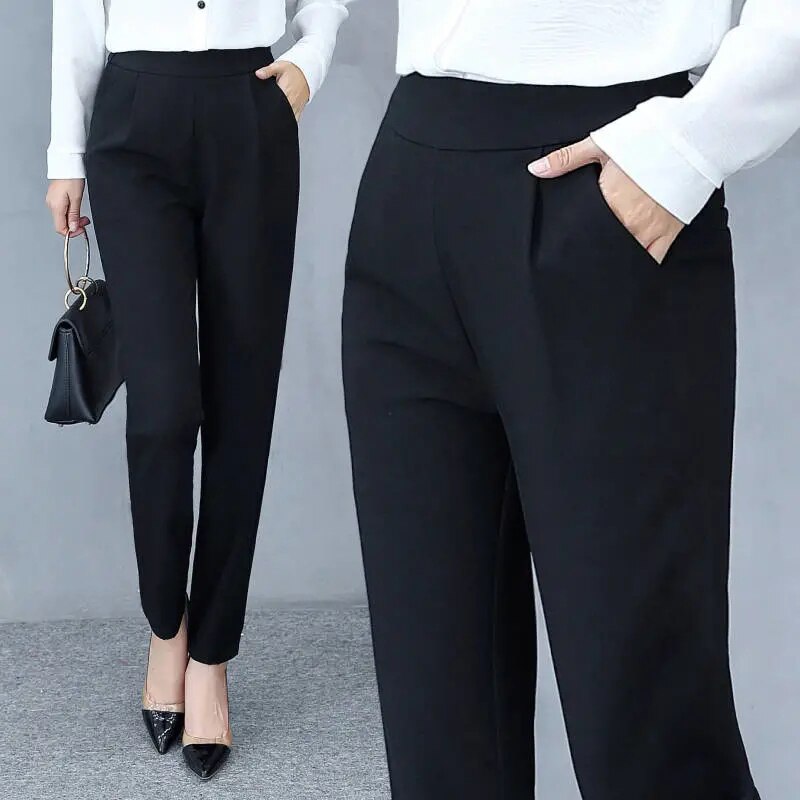 DJASM Pantalones de mujeres Trajes de la oficina Damas Uniformes